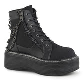 2" Platform EMILY-114 Black Canvas